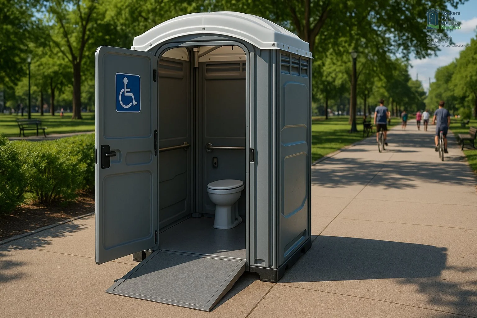 ada compliant portable toilet rental in yonkers