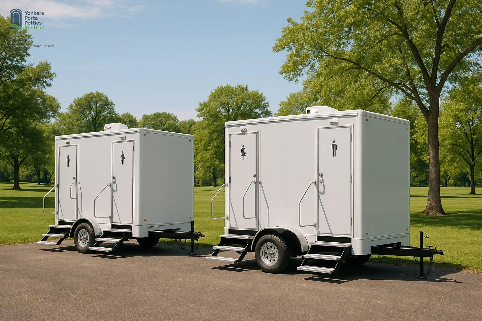 portable restroom trailer rental near yonkers